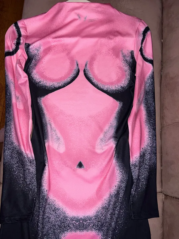 Pink body dress.  - Image 2