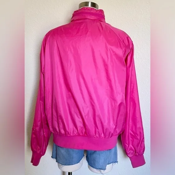 Vintage Windbreaker Jacket XL Doe Valley golf course‎ Kentucky zipped away hood - Image 2