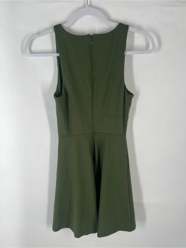 Ali & Jay Olive‎ Green Cutout Mini Dress Size XS - Image 9