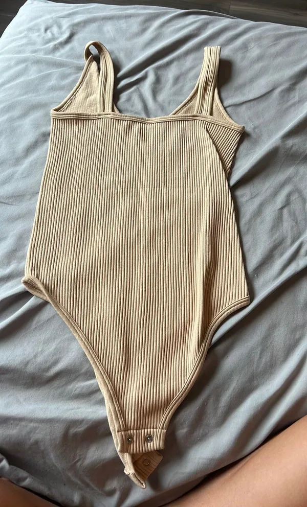 Boutique Tan Bodysuit - Image 2