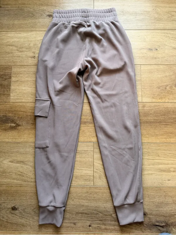 Move Theology Taupe Cargo Jogger Pants - Image 2