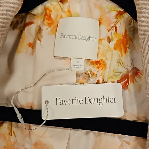 💕FAVORITE DAUGHTER💕 The Pick Me Coat ~ Carmella Twill 8 NWT - Image 16
