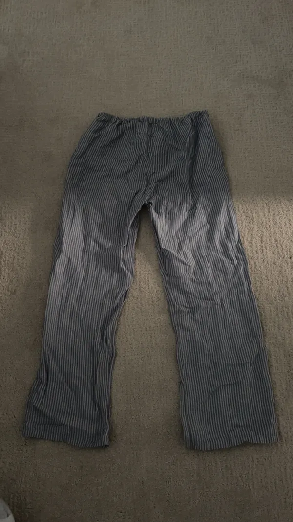 striped brandy melville linen pants  - Image 3