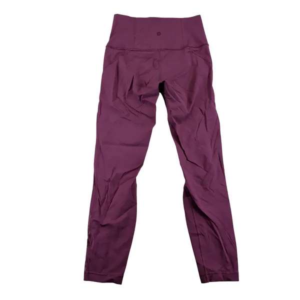 Lululemon High‎ Times Pant Vented Metta Purple Mesh Reflective Leggings Womens 6 - Image 2