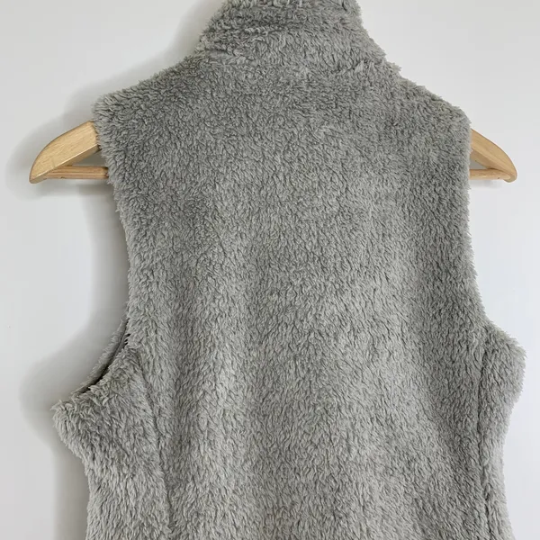 Patagonia Los Gatos Fleece Vest Size Medium Grey Womens Full Zip - Image 10