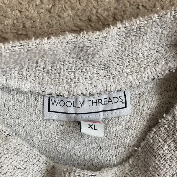 Clemson Sweater Gray Size XL - Image 2