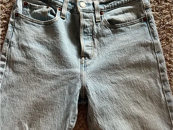 Levi's Light Blue Straight Leg Women's Jeans - Image 2