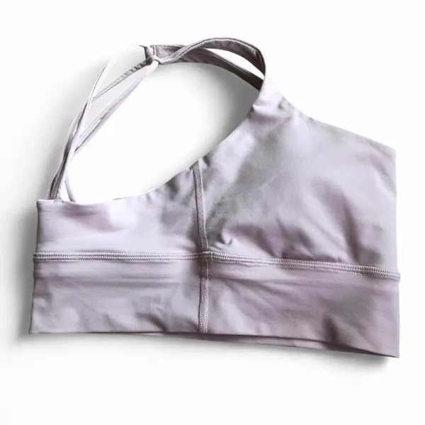 Lululemon Womens Free To Be Longline Sports Bra Flush Light Pink FUSP Sz 6 - Image 5