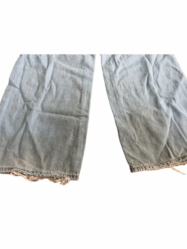 Levi's Light Blue Wide-Leg High-Rise Jeans - Image 3