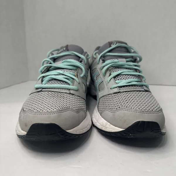 ASICS GEL-Contend 5 Women’s Size 10 Gray Aqua Running Walking Shoes 1012A234 - Image 4