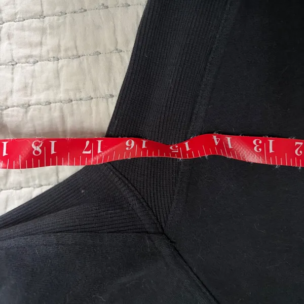Lululemon Radiance‎ Jacket Black Full Zip Funnel Neck Fleece Size 4 - Image 4