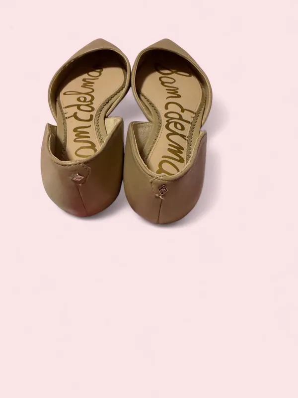 Sam Edelman Tan Pointed D'Orsay Flats - Sleek Point Toe - Image 4