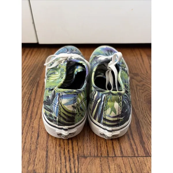 Vans Camden Multicolor Palm Low-Top Sneakers Size 8 - Image 4