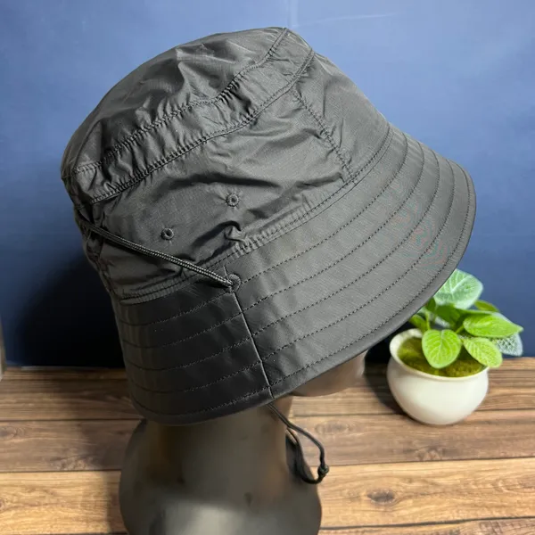 Lululemon Patch Logo Bucket Hat NWT Size S/M (Black) - Image 9