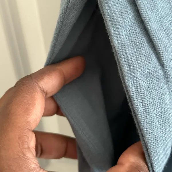 Kate Quinn Dusty Blue Skirt - Image 3