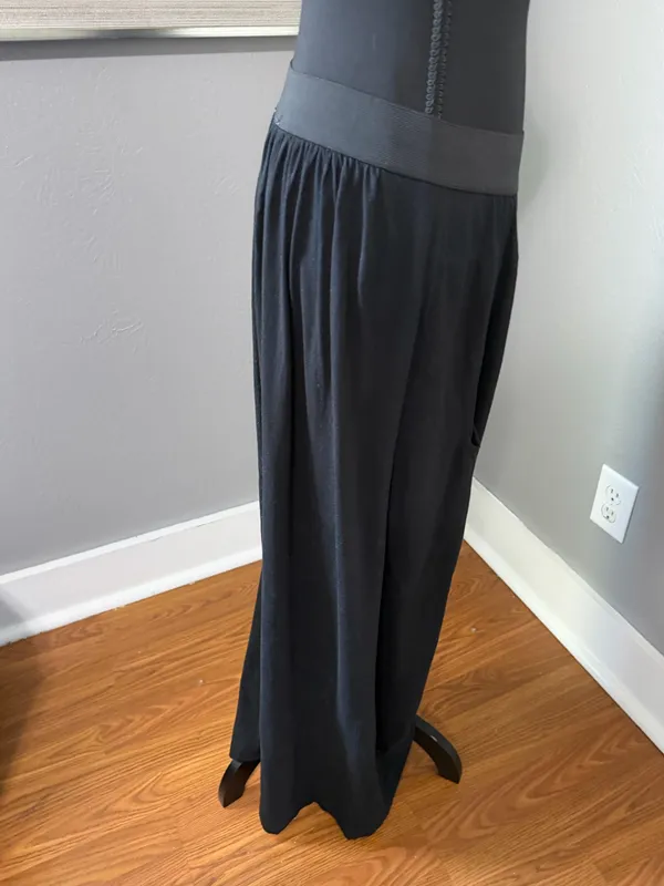 Peruvian Connection Pima Cotton Jersey Minimalist Capsule Boho Skirt Medium. - Image 5