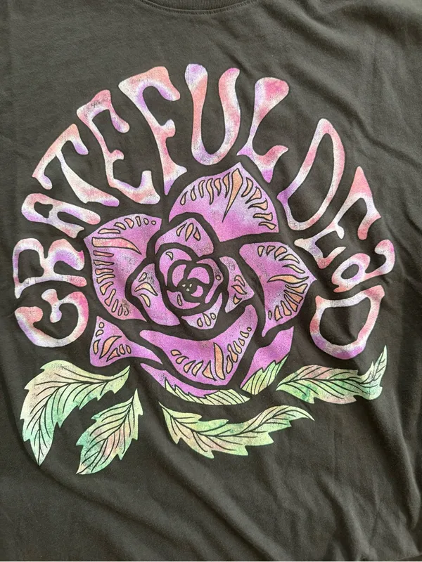 NWT Anthropologie Letluv Grateful Dead Graphic Tee ~ SOLD OUT ~ XXS - Image 8