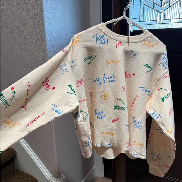 Teddy Fresh Multicolor Graphic Sweatshirt - Image 2
