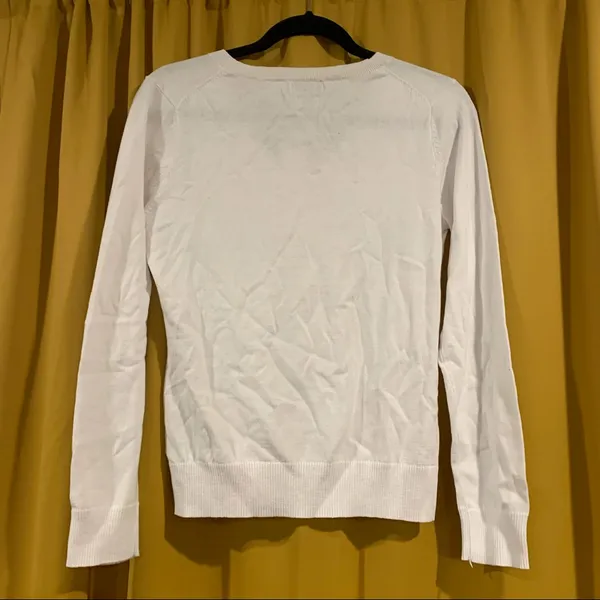 Van Heusen Cotton V-Neck Sweater - Image 2
