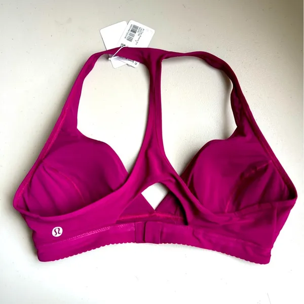 LULULEMON All Day Breeze Bra Magenta Purple, Size 6, NWT - Image 3