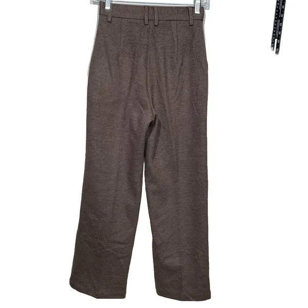 NAGUAGU Women’s Brown Dress Pants Size S Trousers Waist 25 Inseam 26.5 - Image 5