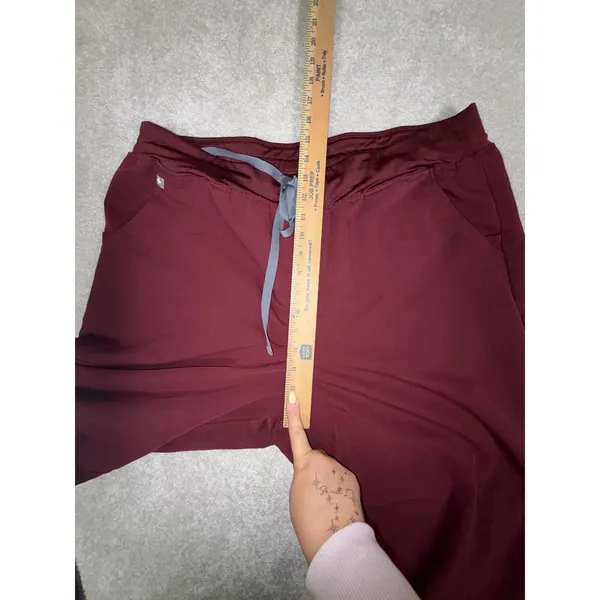 figs zamora jogger scrub pants burgundy xxl Women's - Image 11