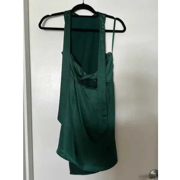 Hello Molly Elegant Green Dress - Image 6