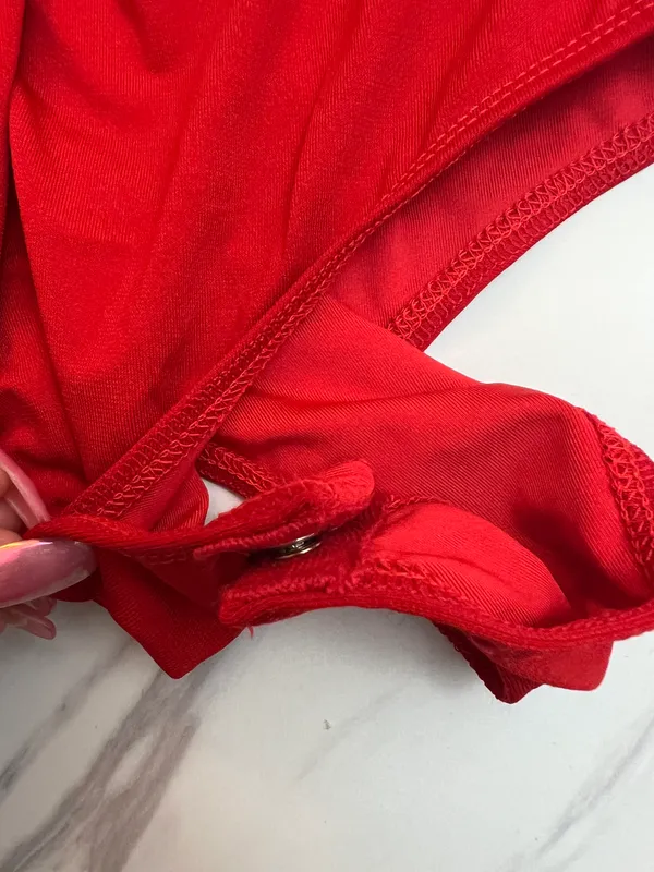 Blue Blush Red Bodysuit - Image 5