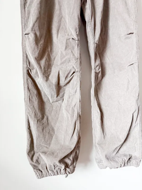 Hollister Adjustable Rise Parachute Baggy Corduroy Pants - Image 6