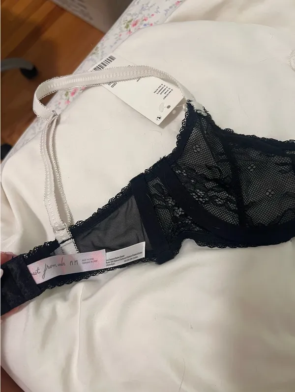 Urban Outfitters Out from under black lace balconette bra - Image 5