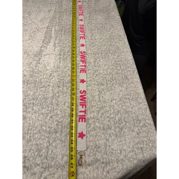 Taylor Swift "Swiftie"‎ Beaded Guitar Purse Strap 47 Inch NWT - Image 4