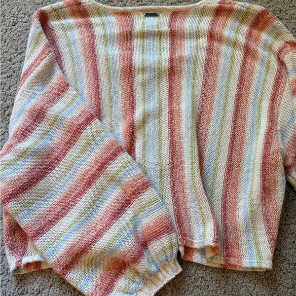 Billabong Multicolor Striped Sweater - Image 2