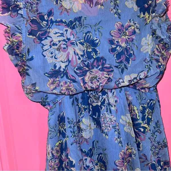 Steve Madden Blue Floral‎ Dress - Image 4