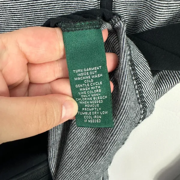 Lauren Ralph Lauren‎ LRL Active Zip Up Jacket Womens Small Preppy Y2K Athleisure - Image 6