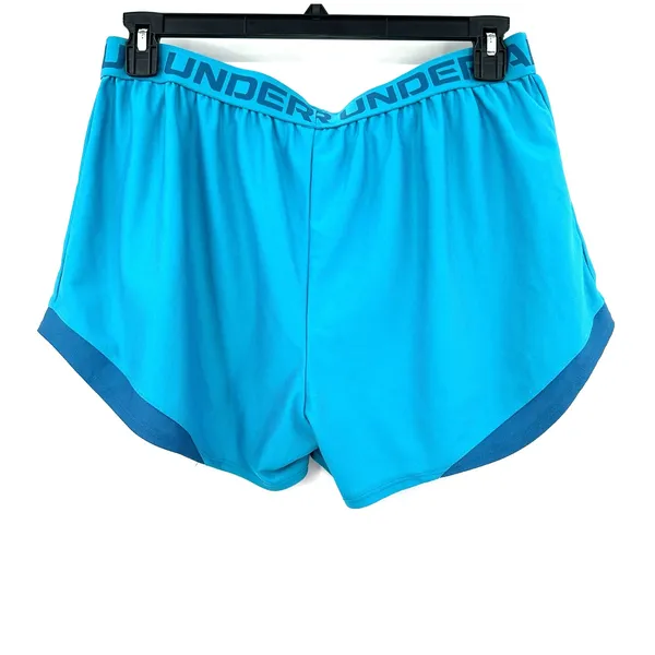 Under Armour Size XL Shorts Blue Loose Running‎ Exercise Activewear Athletic Gym - Image 2