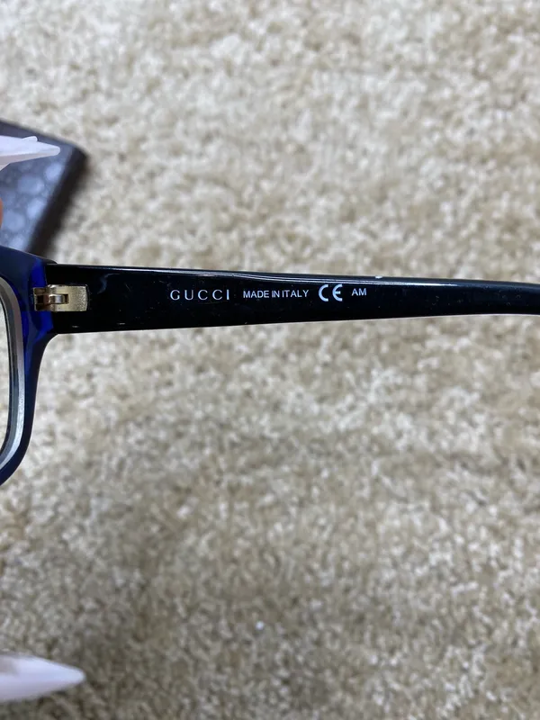 Gucci Rare Blue/Black Eyeglasses GG 3205 - Image 4