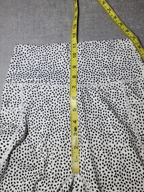 BuffBunny Limitless Leggings White/black Bossy Print Size M - Image 7