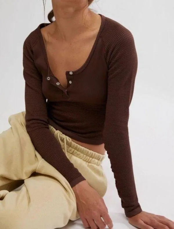 NWT FP movement bail out long sleeve - Image 2