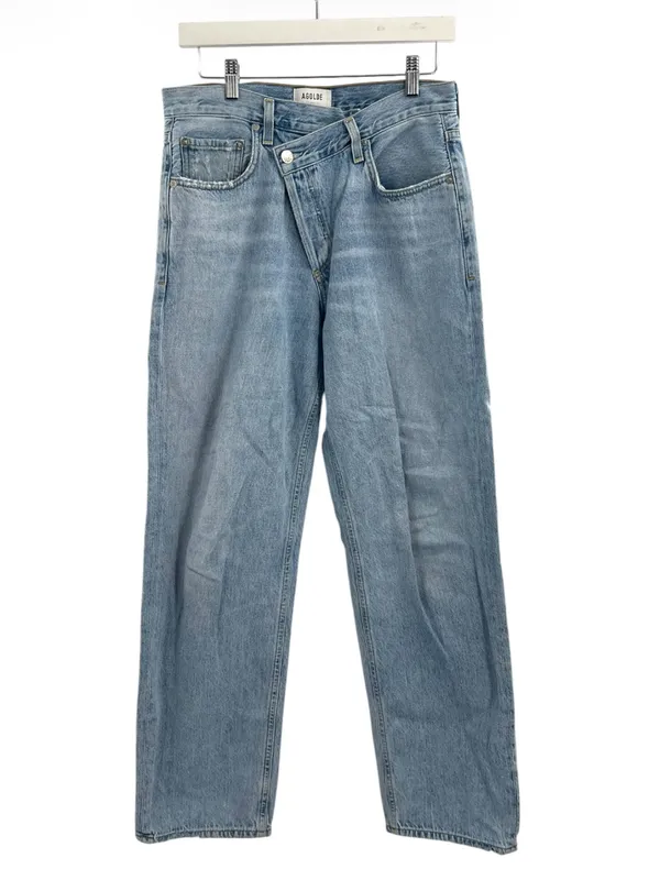 Agolde Criss Cross Upsized‎ Jean in Suburbia sz 27 - Image 2