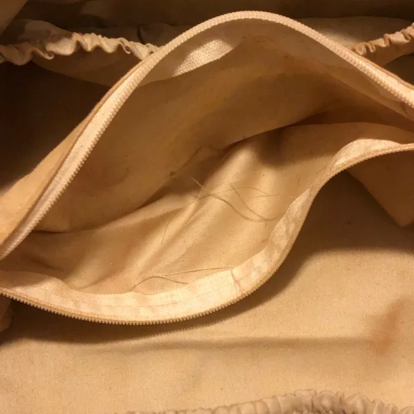 Brown Makeup Bag Tan - Image 7