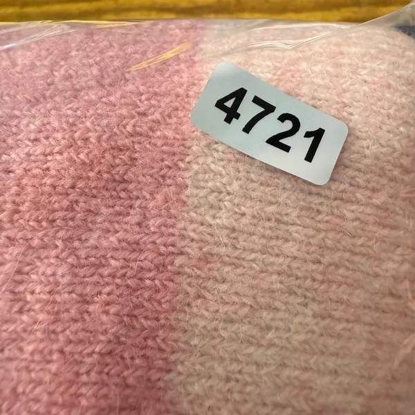 J.CREW Womens Striped Pink Alpaca Wool Blend Turtleneck Sweater Size S‎ - Image 12