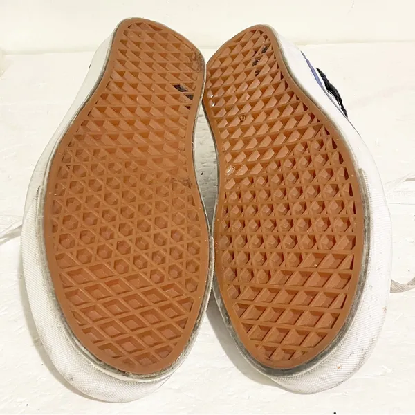 VANS Womens Size 8 Old Skool Retro Stripes Skateboard Shoes Low Top Sneakers‎ - Image 7