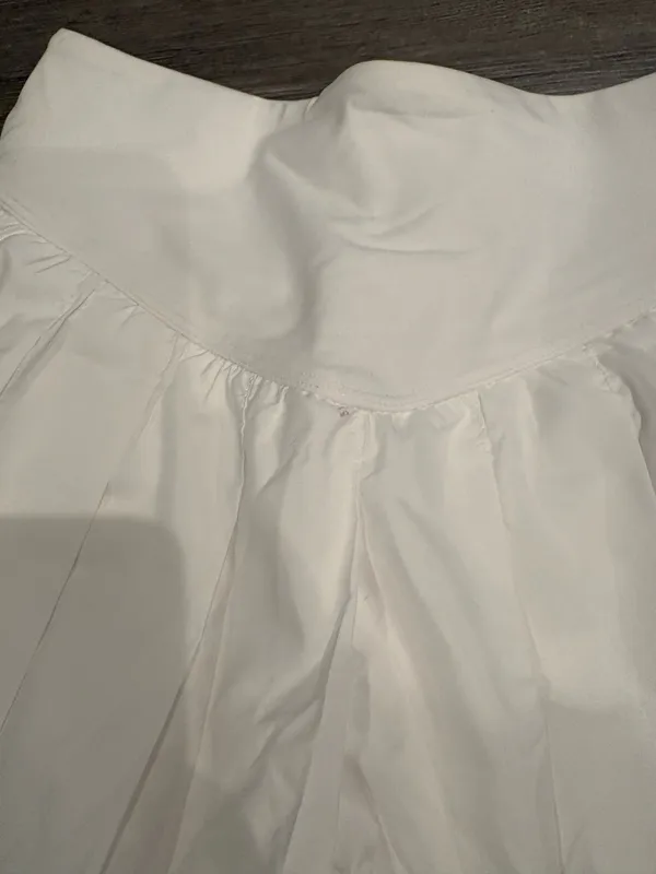 Free People Movement Swing of Thing Skort Size Small White NWT - Image 4