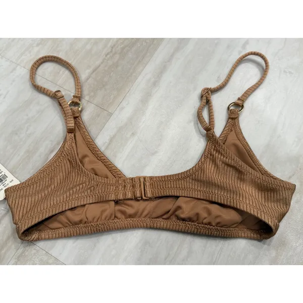 Aerie Real Good Ribbed Bikini Set Brown Mixed Size XS Top S Bottom 075-1753-5467 - Image 7