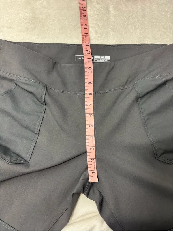 Carhartt Fitted Performance Leggings in‎ Charcoal Gray Size XL - Image 7
