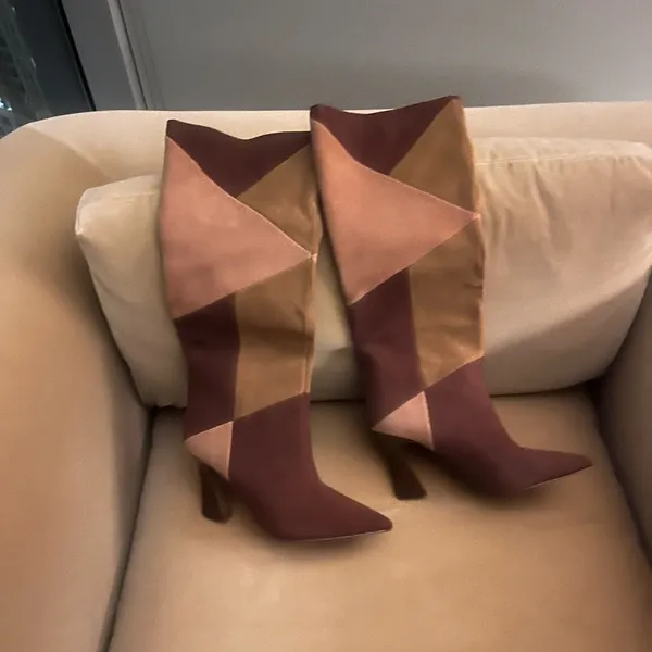 New Chinese Laundry Multicolor Heeled Boots - Image 2