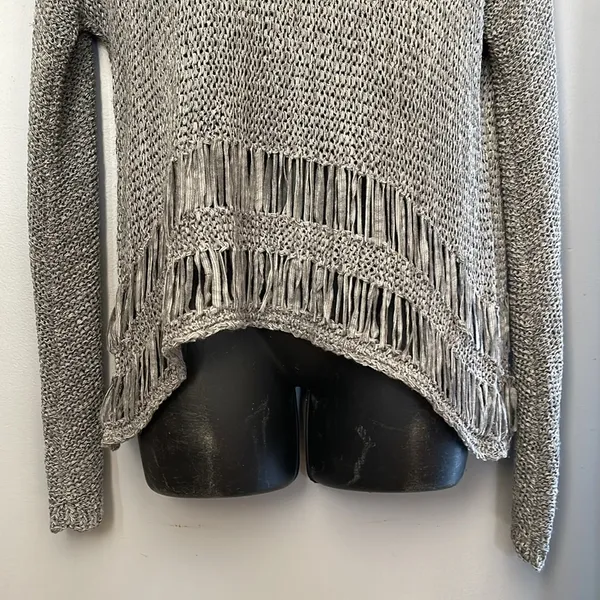 Abercrombie and Fitch knit gray sweater size XS - Image 3