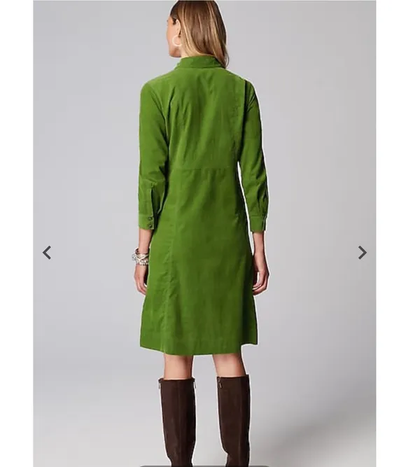 J.Jill Soft Corduroy Shirtdress - Image 10