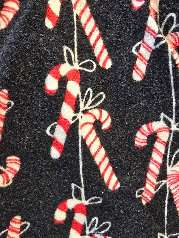 {XS} Vintage Victoria's Secret Christmas Candy Cane Pajama Set - Image 5