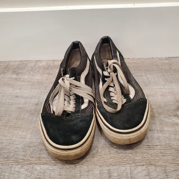 Vans Off The Wall Unisex Black Sneakers Size 7½ (Men) 9 (Women) - Image 5